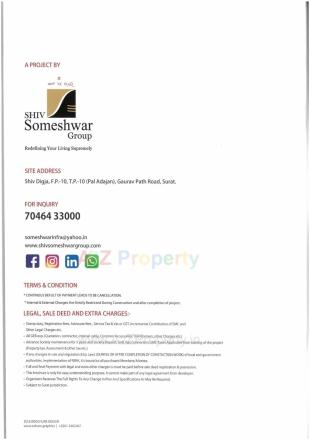 Shiv Digja | Flats at Pal, Surat