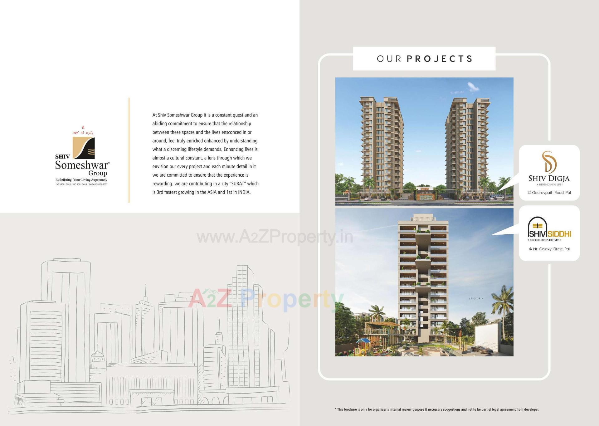  of real estate project Shiv Samarth located at Pal, Surat, Gujarat