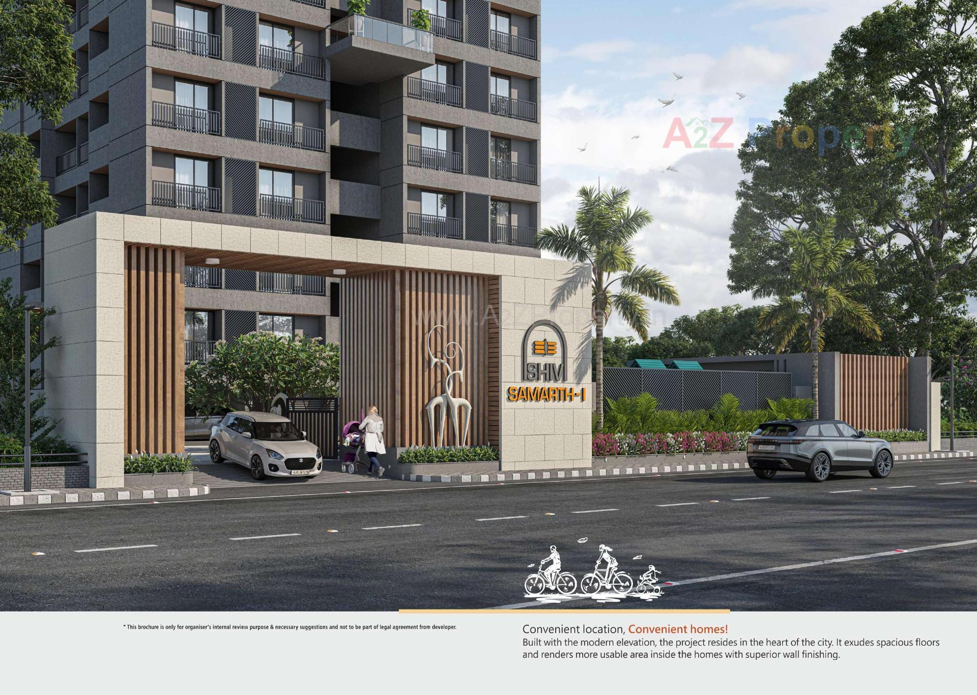 3D Elevation of real estate project Shiv Samarth located at Pal, Surat, Gujarat