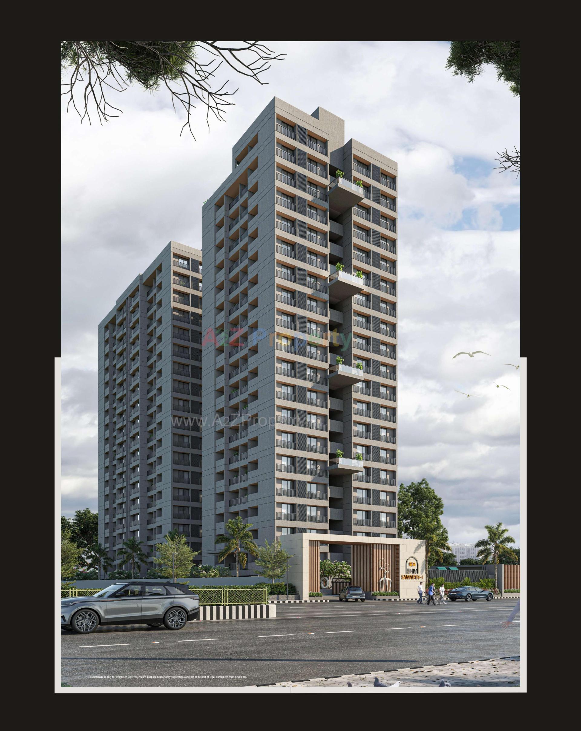 3D Elevation of real estate project Shiv Samarth located at Pal, Surat, Gujarat