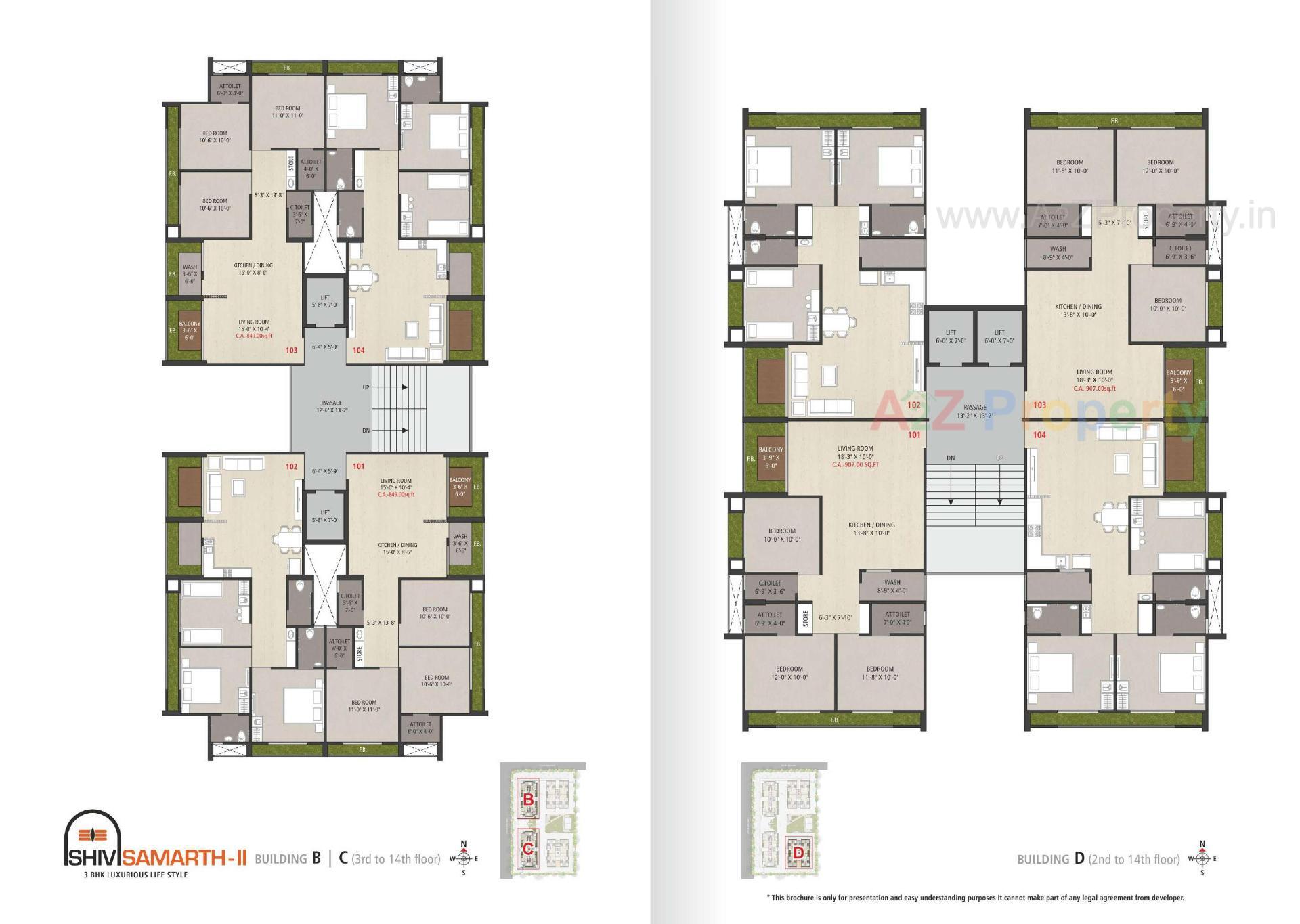 Layout of real estate project Shiv Samarth located at Pal, Surat, Gujarat