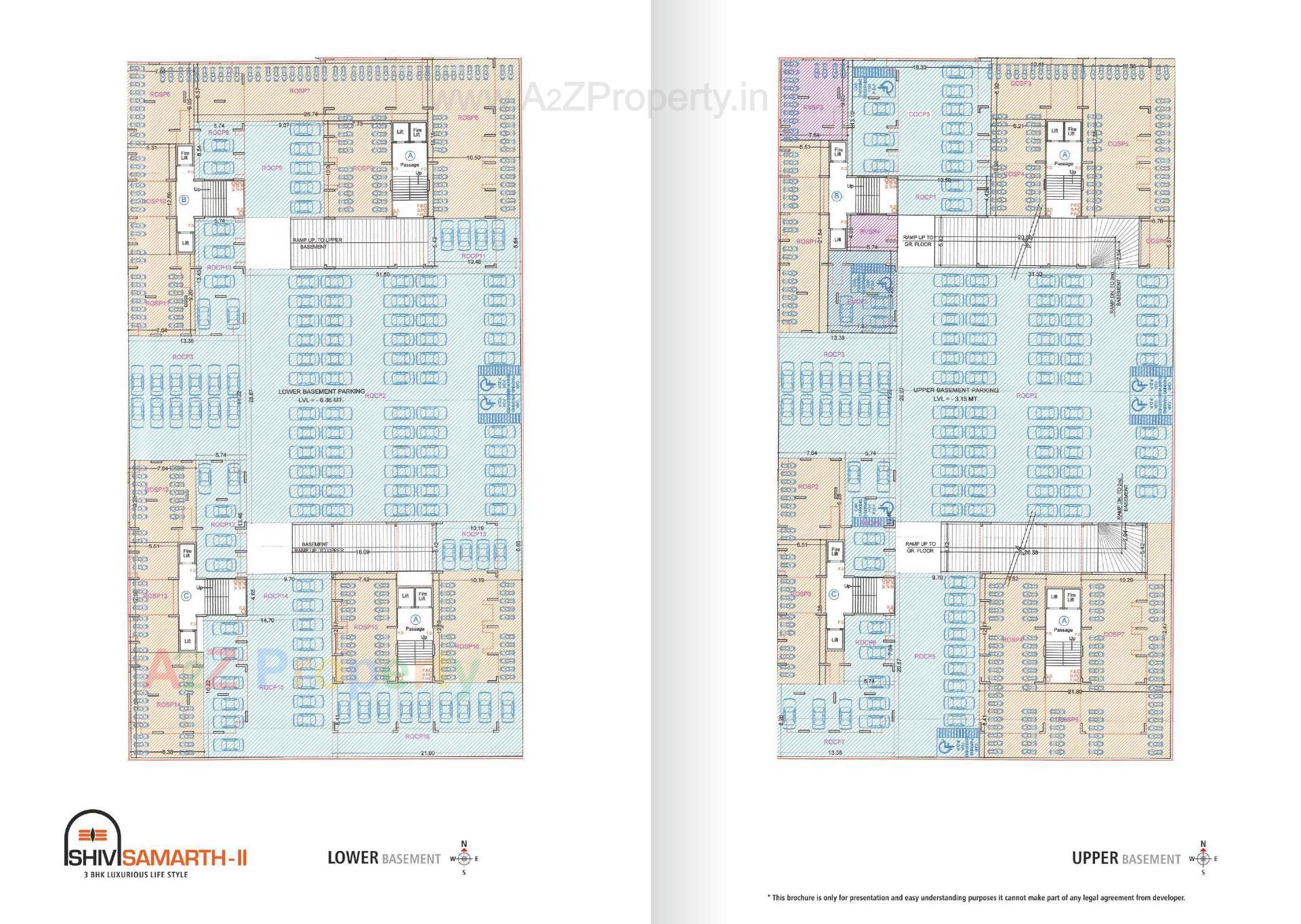 Layout of real estate project Shiv Samarth located at Pal, Surat, Gujarat