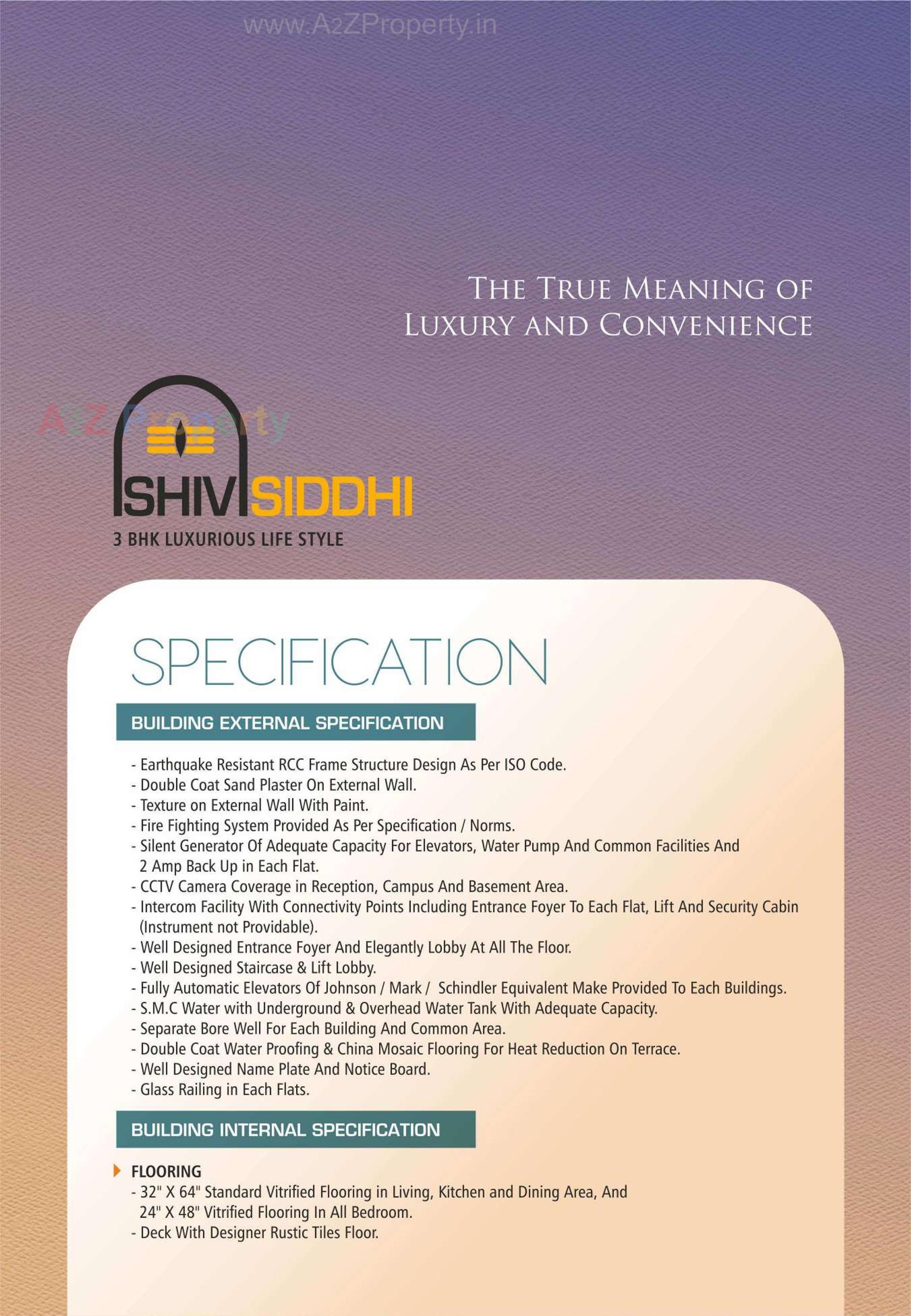  of real estate project Shiv Siddhi located at Pal, Surat, Gujarat