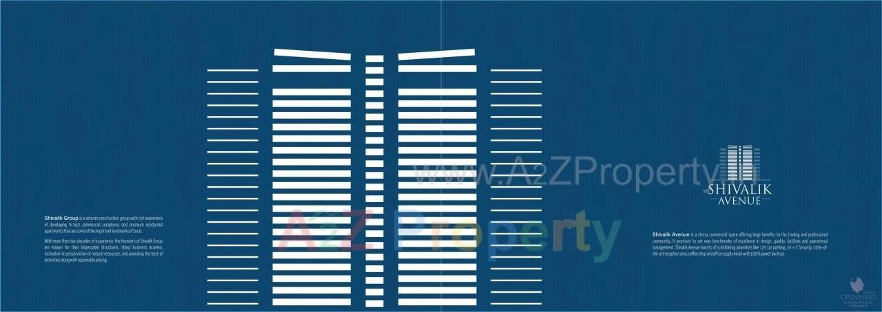  of real estate project Shivalik Avenue located at Udhana-darwaja, Surat, Gujarat