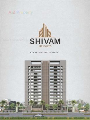 Elevation of real estate project Shivam Heights located at Ved, Surat, Gujarat