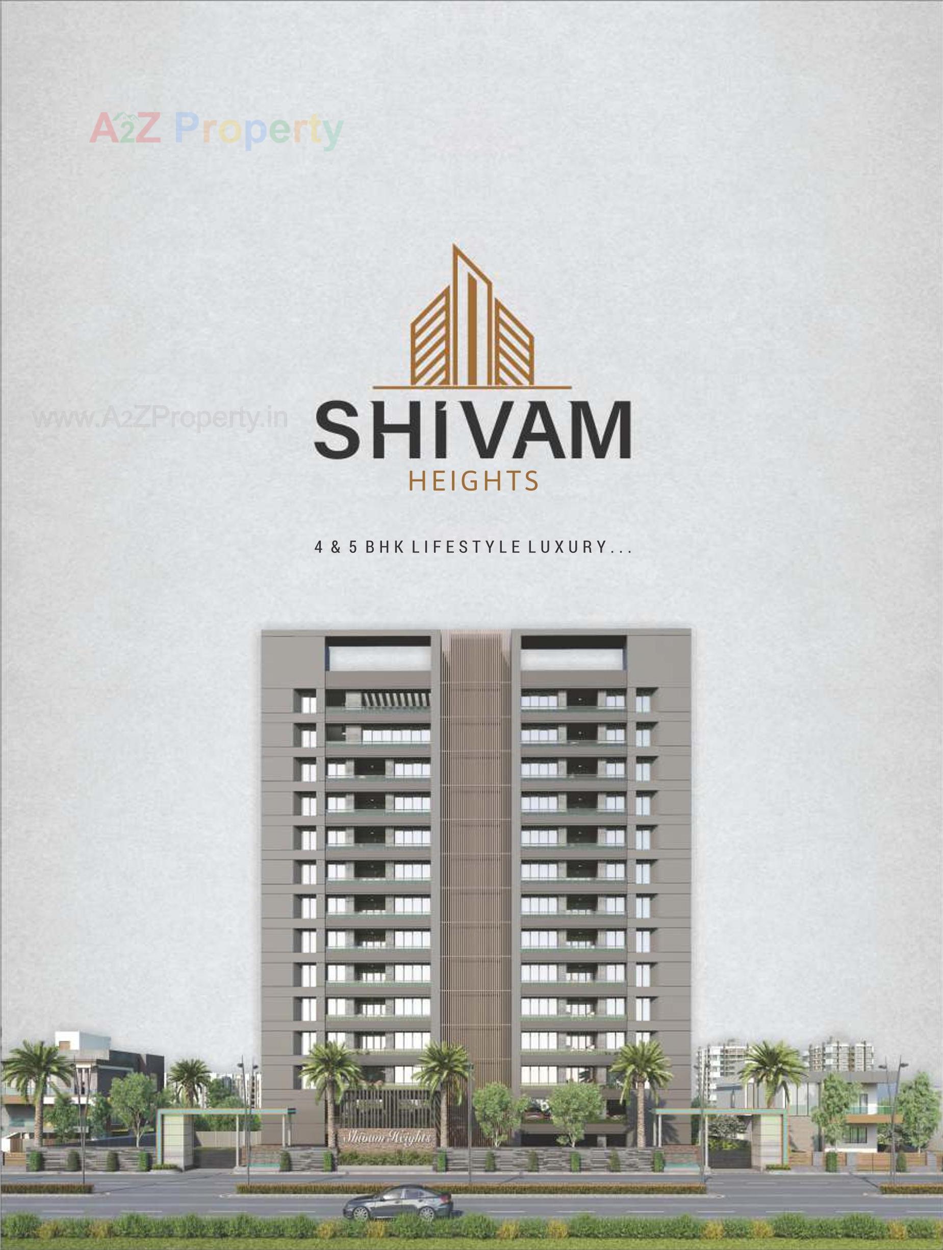 3D Elevation of real estate project Shivam Heights located at Ved, Surat, Gujarat