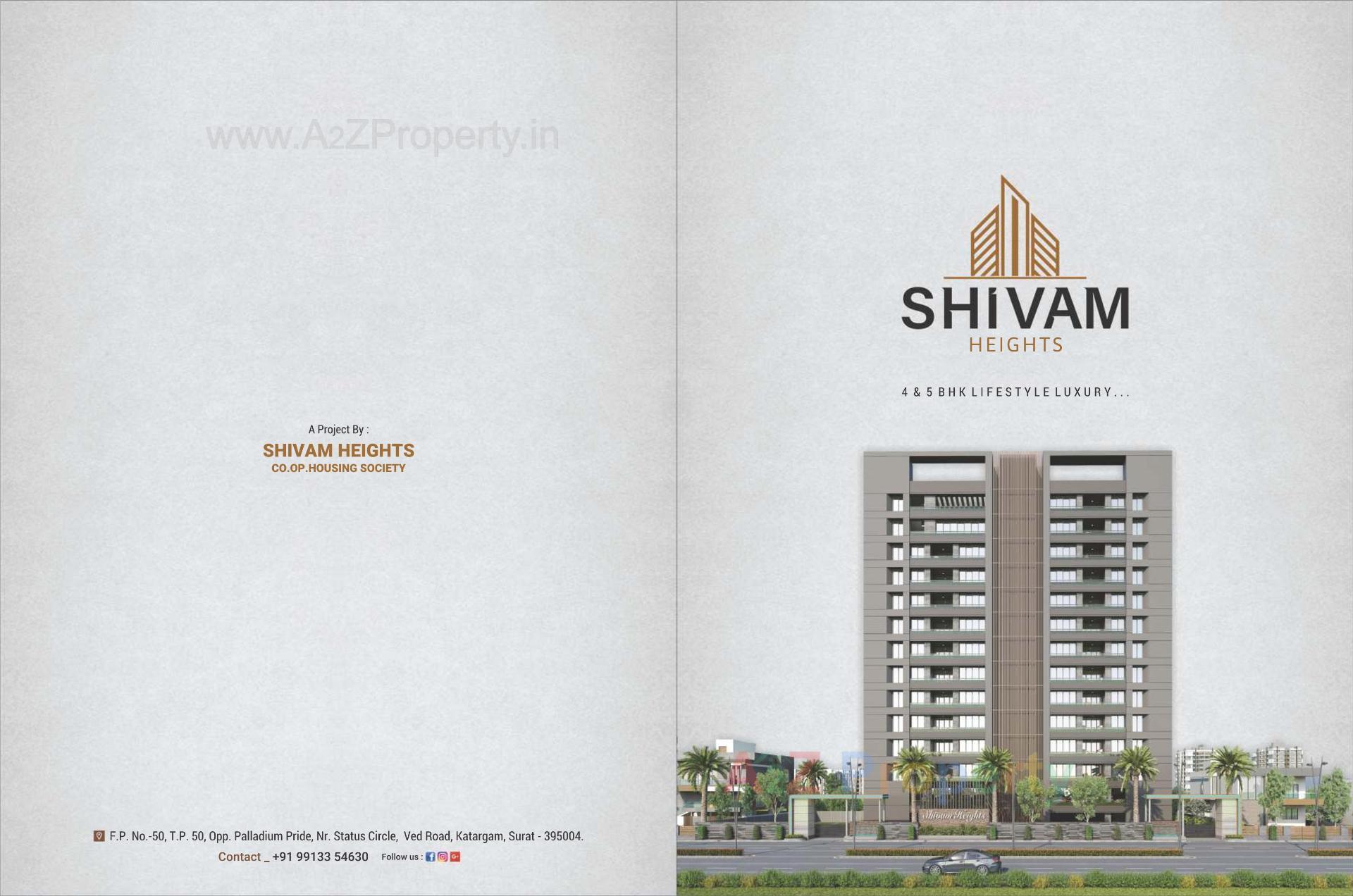  of real estate project Shivam Heights located at Ved, Surat, Gujarat
