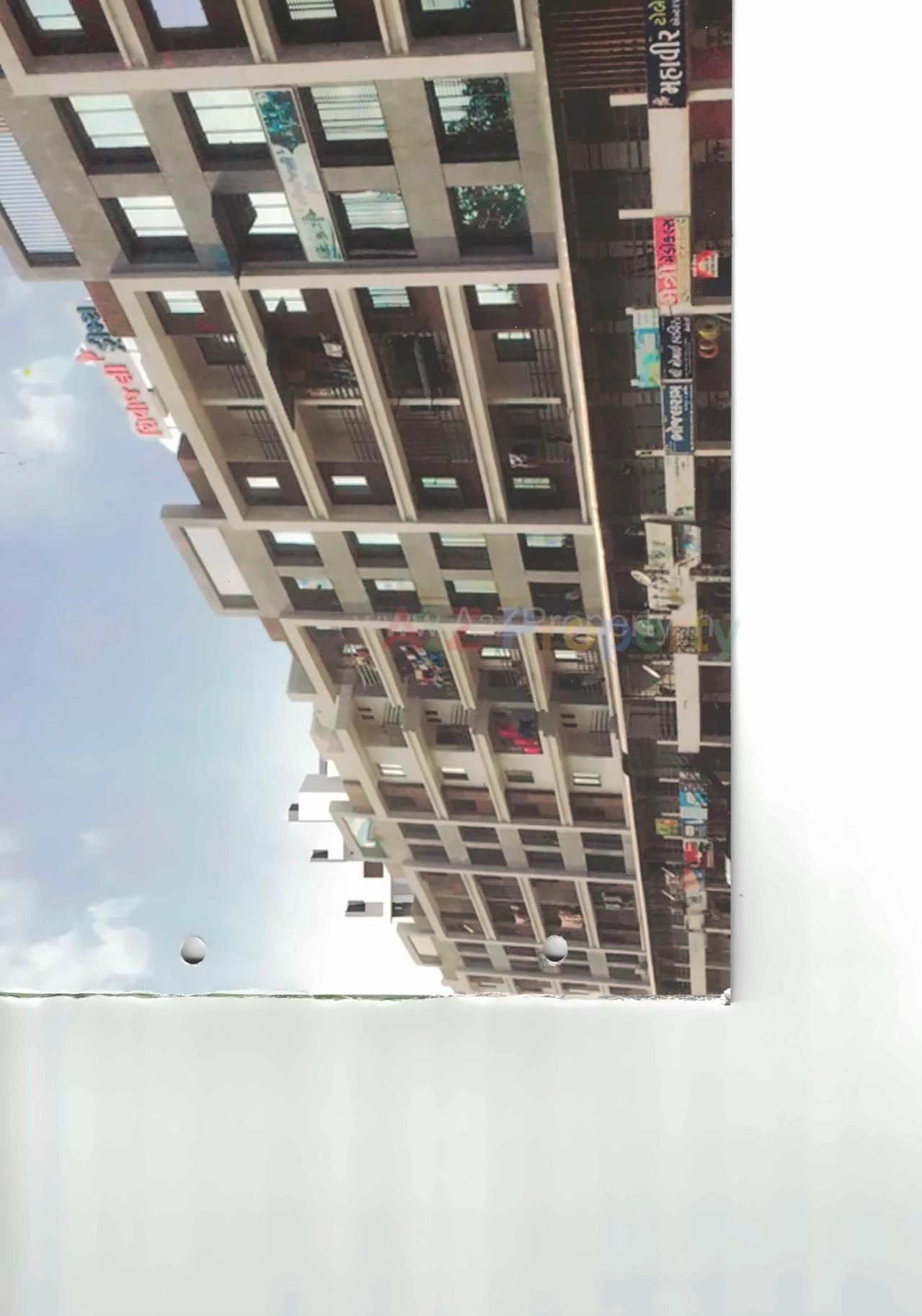 3D Elevation of real estate project Shivanjali Dreams located at Kamrej, Surat, Gujarat