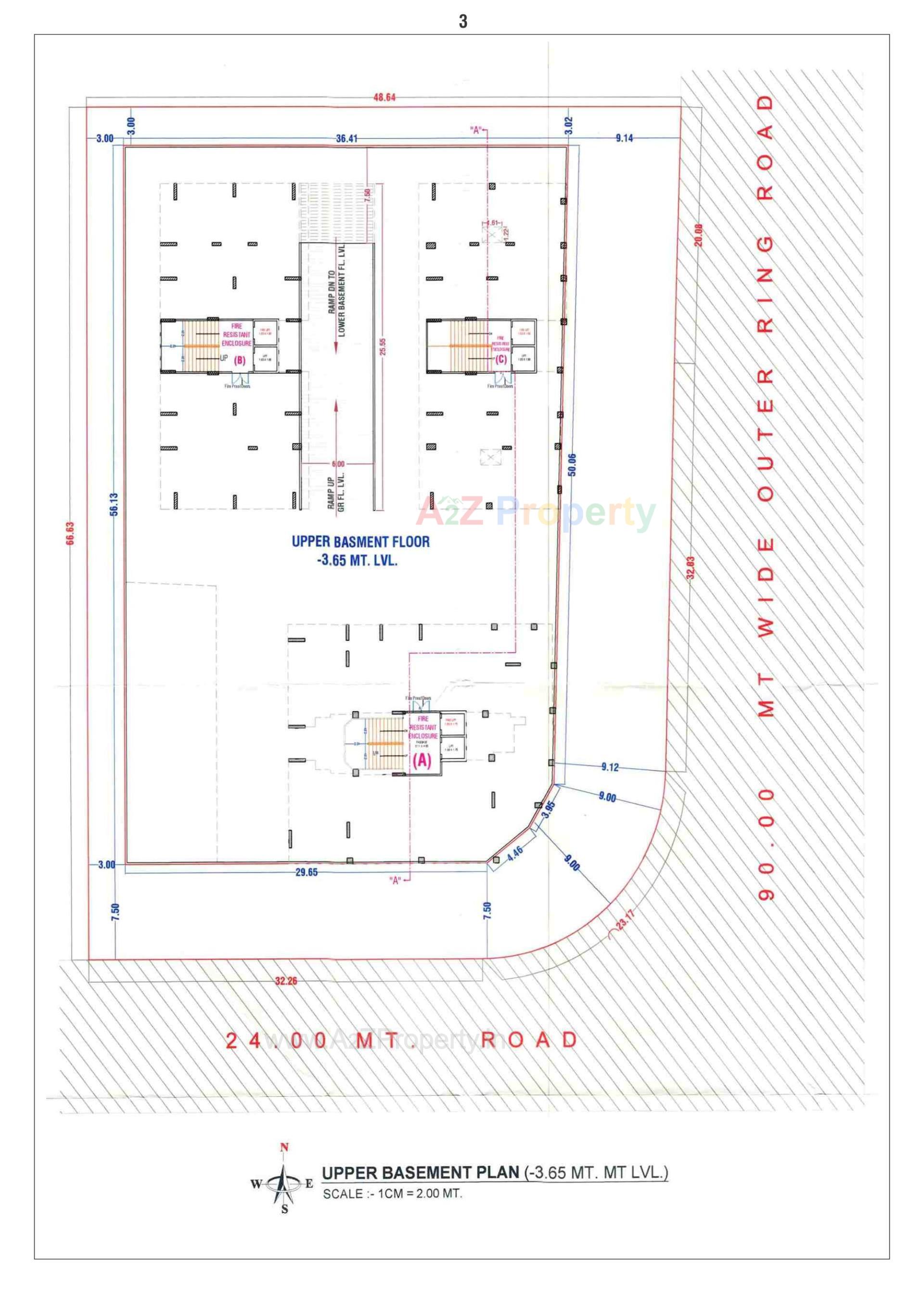 Layout of real estate project Shivant Icon located at Sarthana, Surat, Gujarat