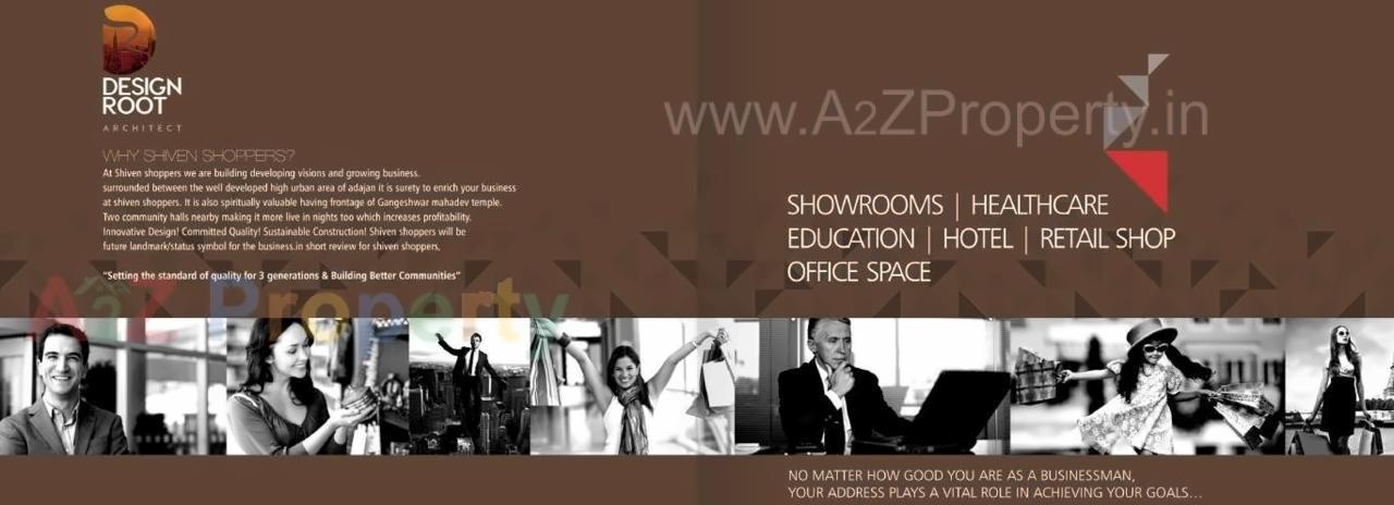  of real estate project Shiven Shoppers located at Adajan, Surat, Gujarat