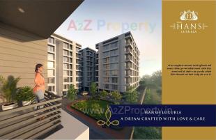 Elevation of real estate project Shree Hans Luxuria located at Utran, Surat, Gujarat