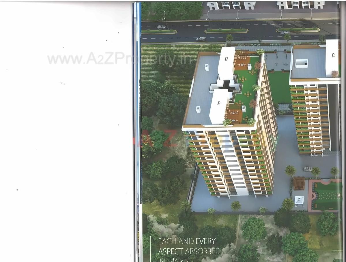 3D Elevation of real estate project Shree Krishna Dreams located at Godadara, Surat, Gujarat