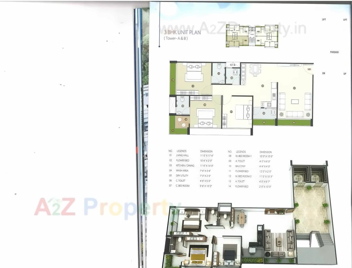 Layout of real estate project Shree Krishna Dreams located at Godadara, Surat, Gujarat