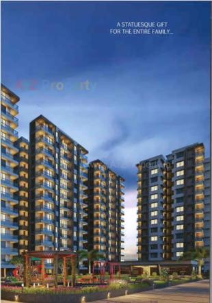 Elevation of real estate project Shree Krishna Heritage located at Dindoli, Surat, Gujarat