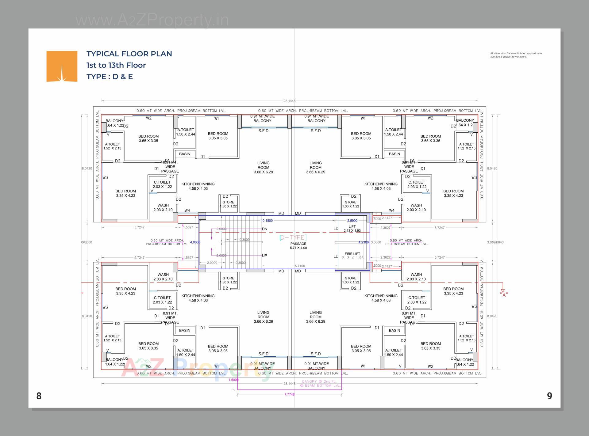 Layout of real estate project Shree Krishna Stellar located at Godadara, Surat, Gujarat