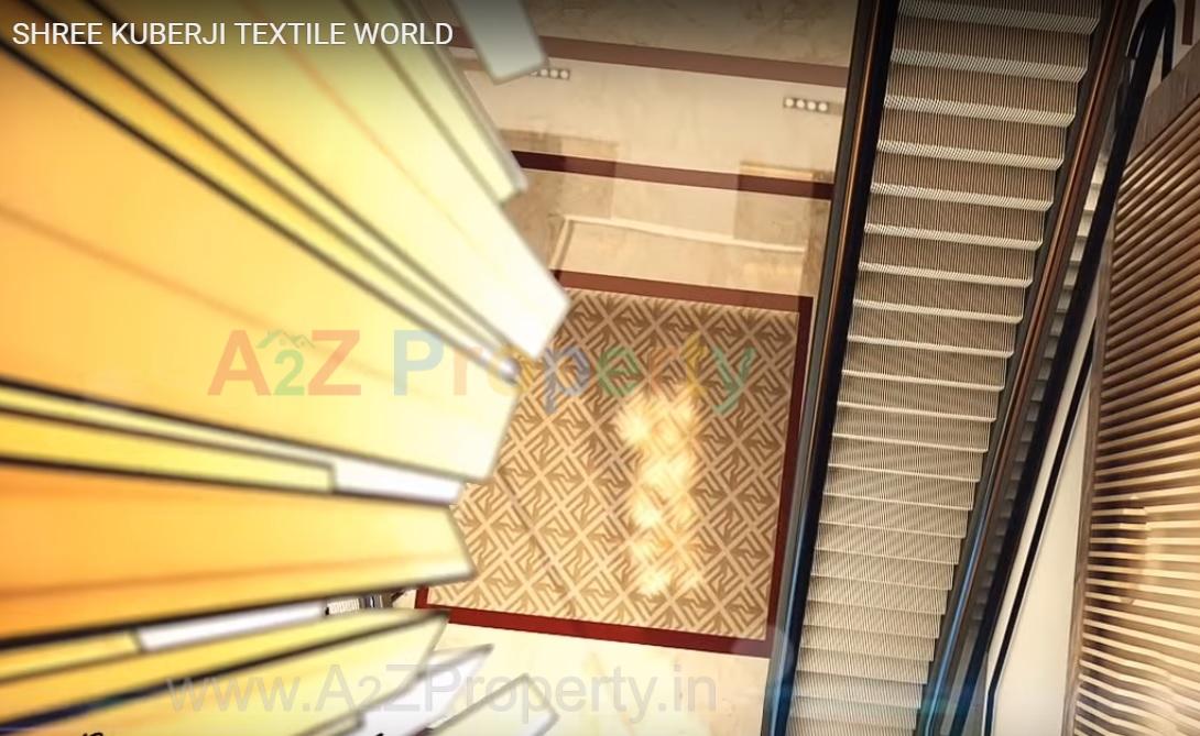 3D Elevation of real estate project Shree Kuberji Textile World located at Kumbhariya, Surat, Gujarat