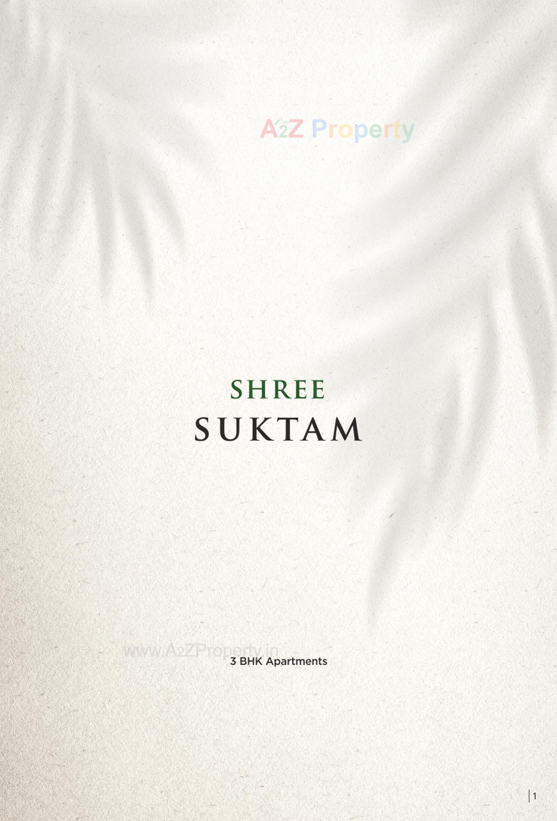  of real estate project Shree Suktam located at Adajan, Surat, Gujarat