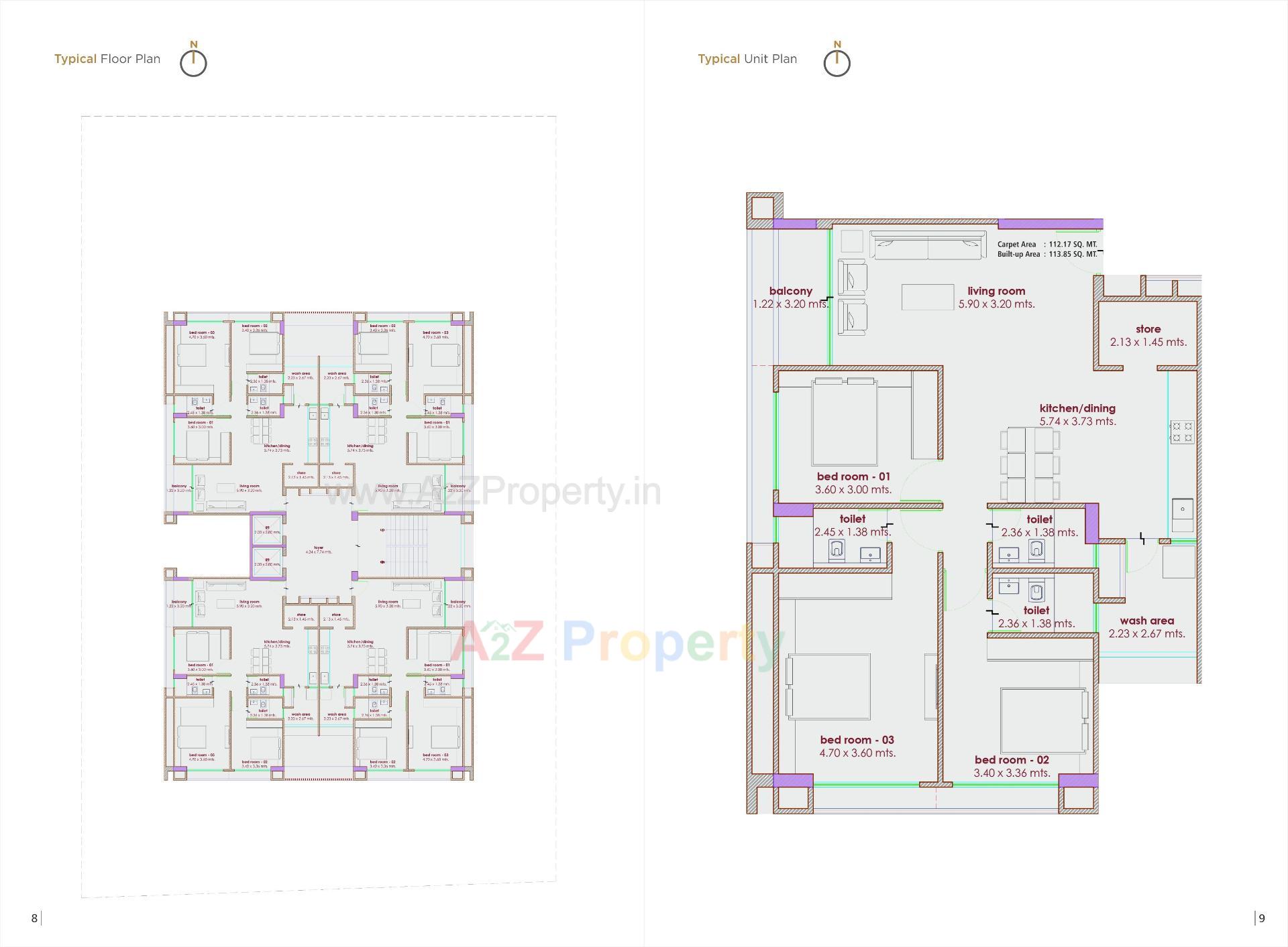 Layout of real estate project Shree Suktam located at Adajan, Surat, Gujarat