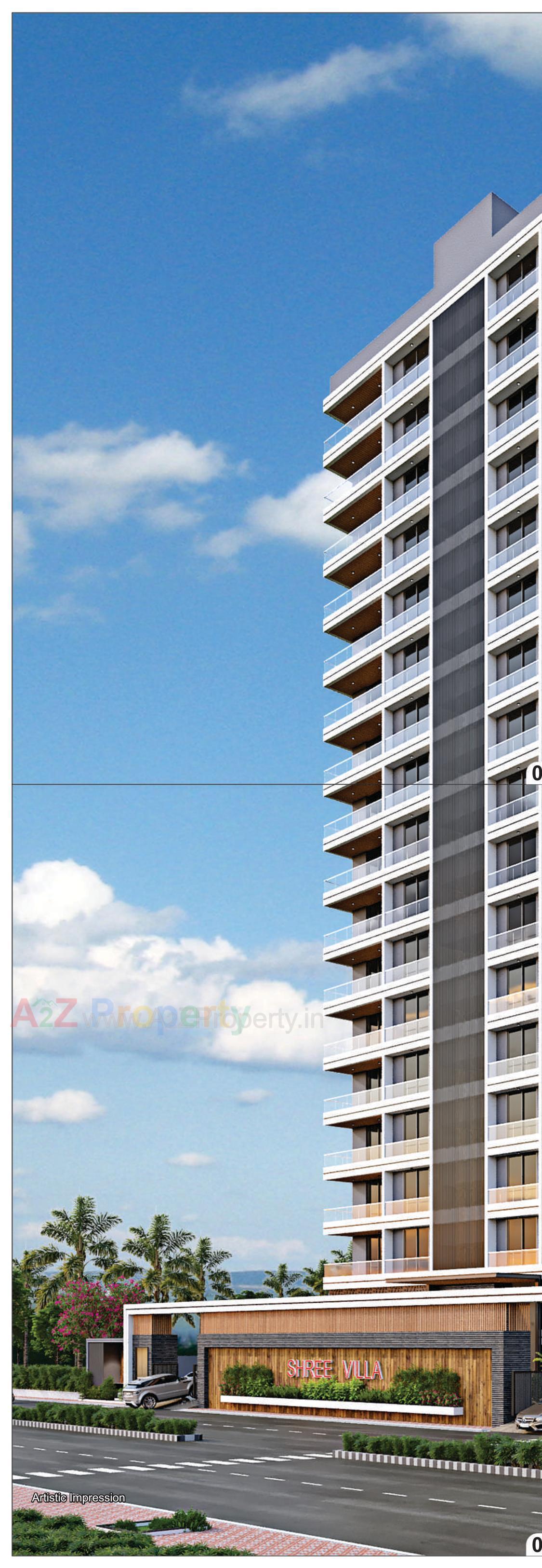 3D Elevation of real estate project Shree Villa located at Ved, Surat, Gujarat