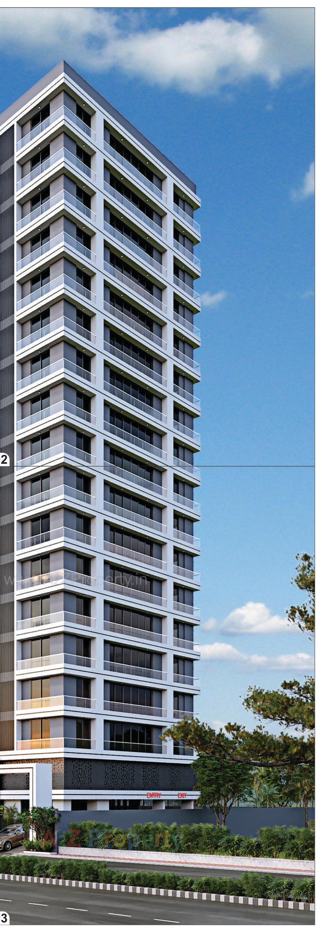 3D Elevation of real estate project Shree Villa located at Ved, Surat, Gujarat