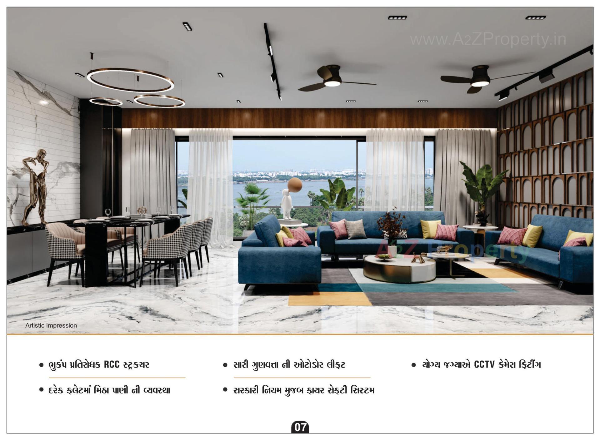 3D Elevation of real estate project Shree Villa located at Ved, Surat, Gujarat