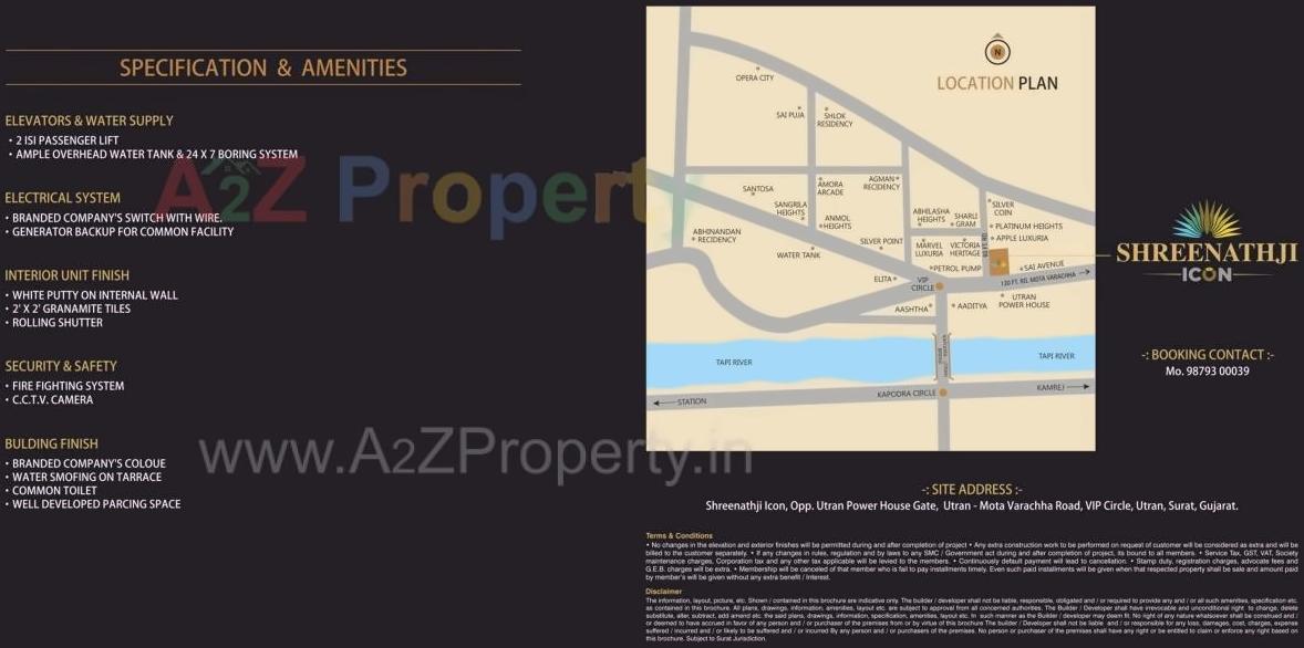  of real estate project Shreenathji Icon located at Surat, Surat, Gujarat