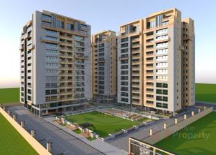 Elevation of real estate project Shreepad Inspire located at Bhesan, Surat, Gujarat