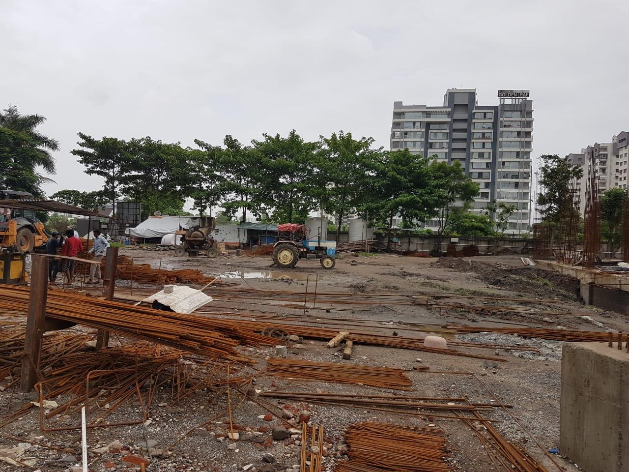 168025_const of real estate project Shreepad Park Arena located at Pal, Surat, Gujarat