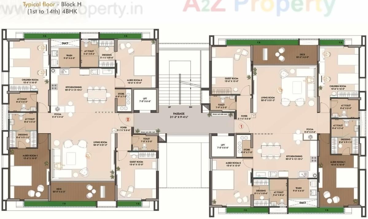 Layout of real estate project Shreepad Park Arena located at Pal, Surat, Gujarat
