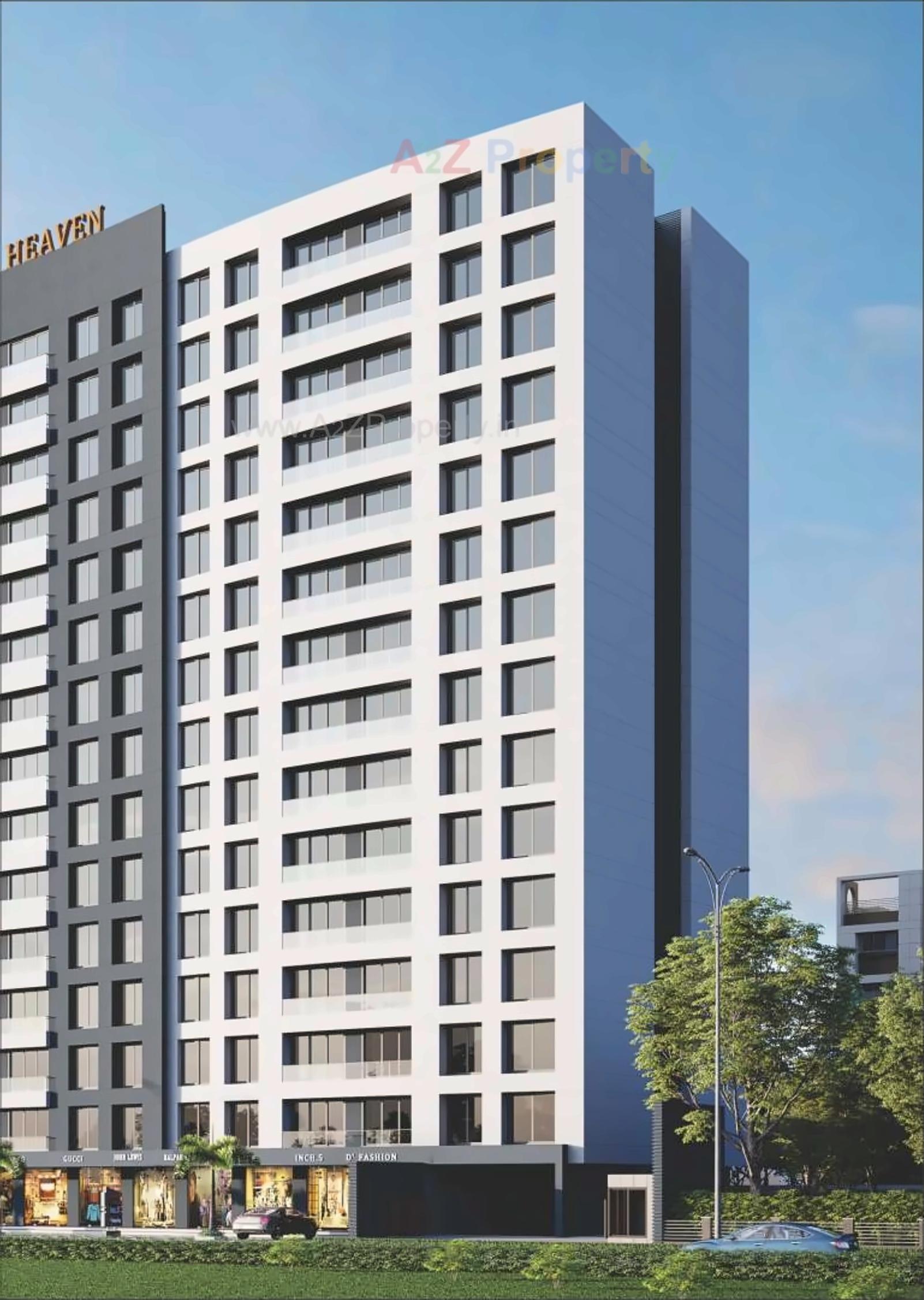3D Elevation of real estate project Shrungal Heaven located at Surat, Surat, Gujarat