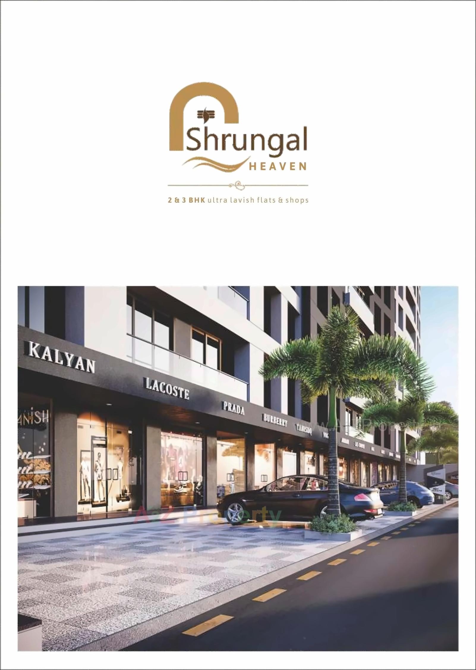 3D Elevation of real estate project Shrungal Heaven located at Surat, Surat, Gujarat