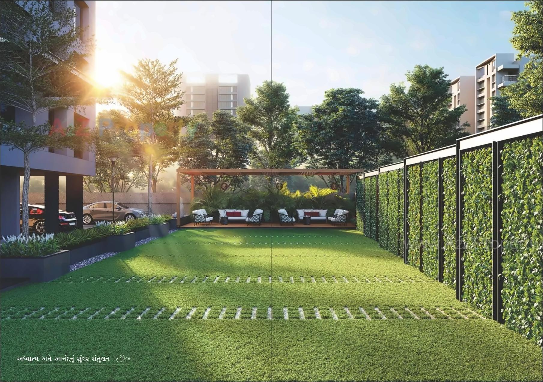 3D Elevation of real estate project Shrungal Heaven located at Surat, Surat, Gujarat