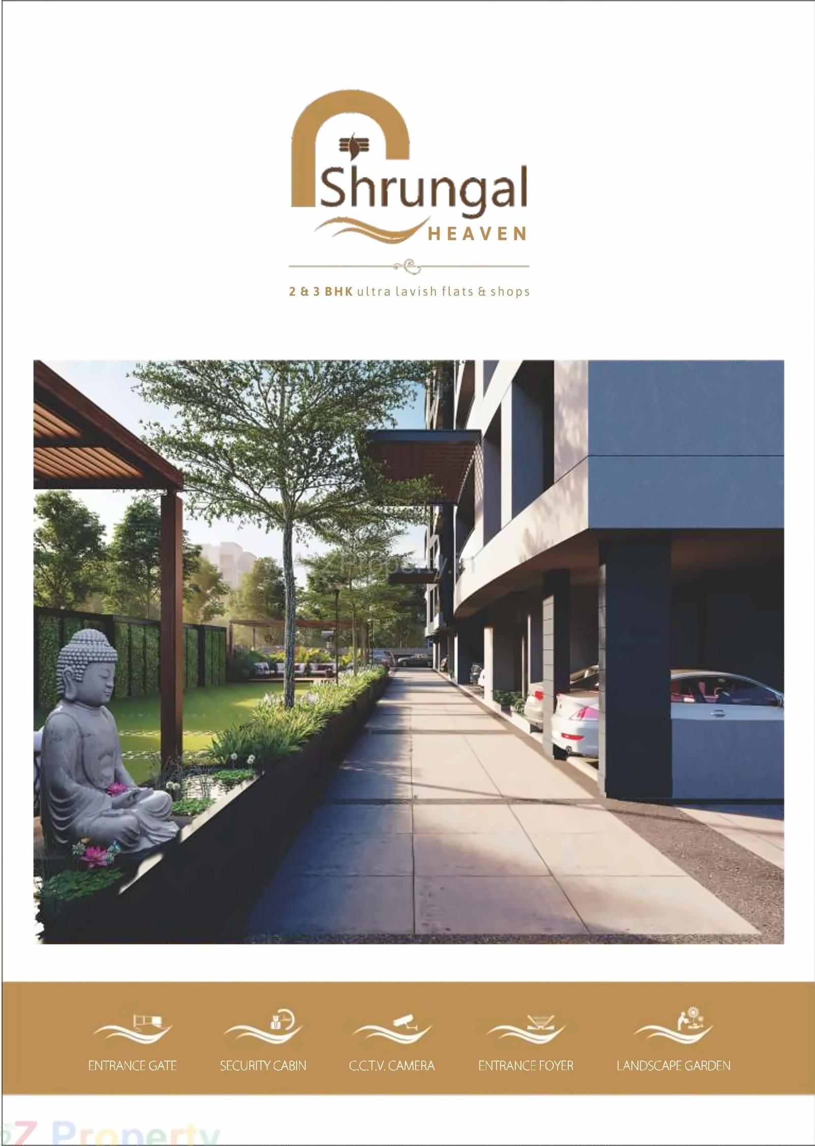 3D Elevation of real estate project Shrungal Heaven located at Surat, Surat, Gujarat