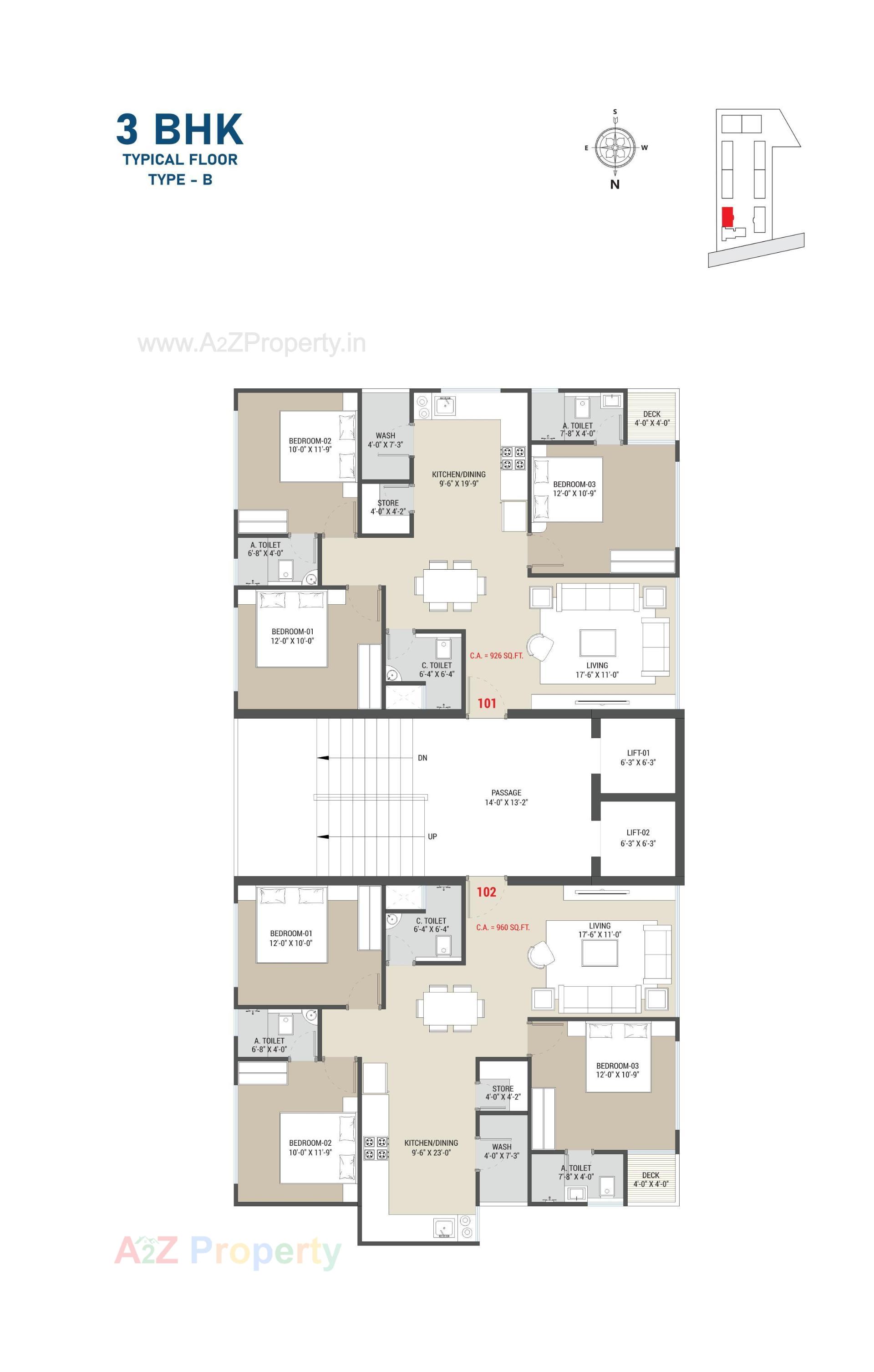 Layout of real estate project Shrungal Palace located at Surat, Surat, Gujarat