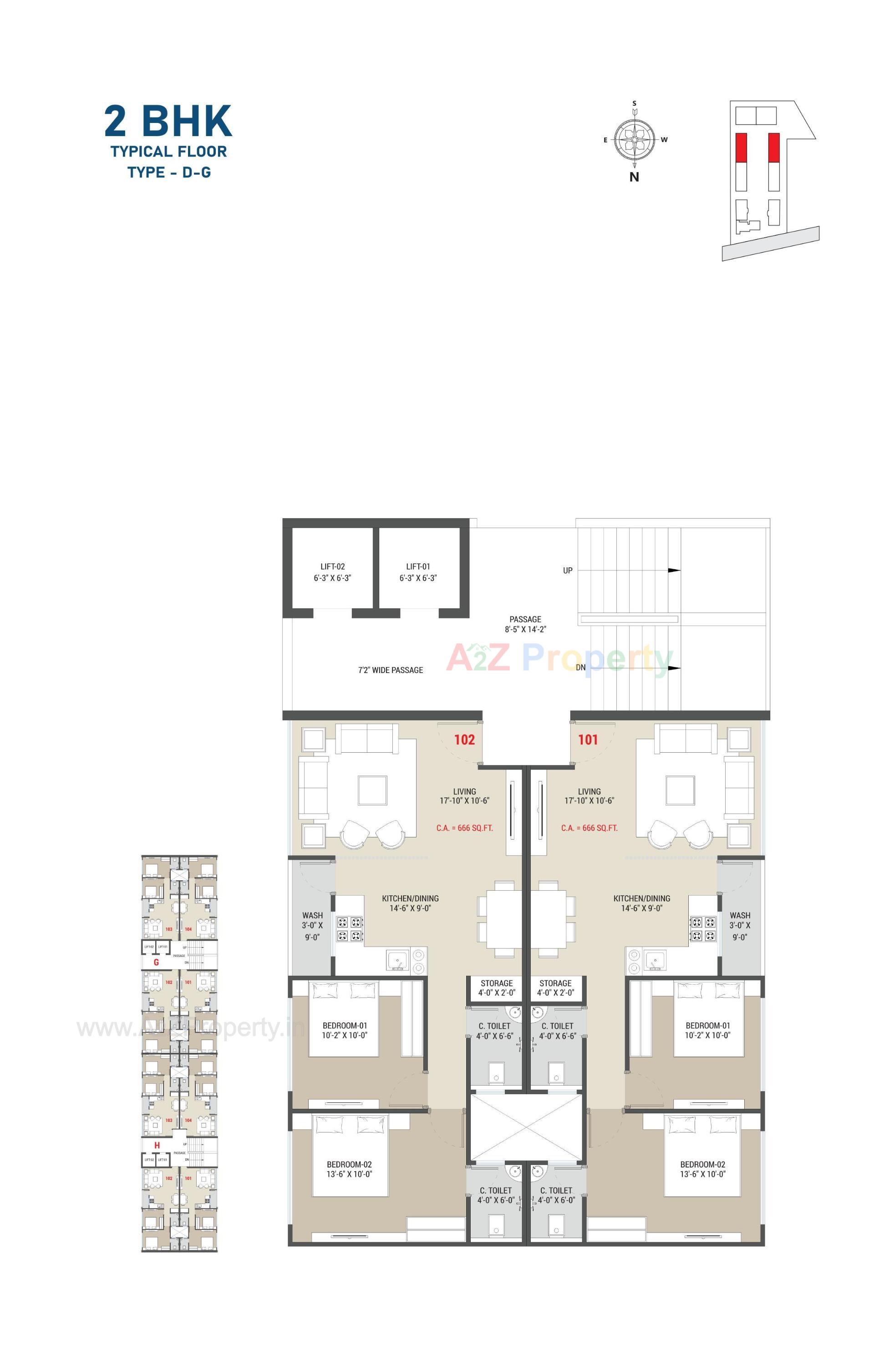 Layout of real estate project Shrungal Palace located at Surat, Surat, Gujarat