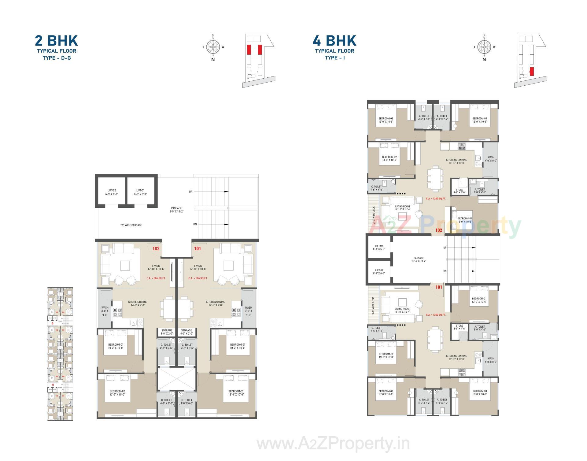 Layout of real estate project Shrungal Palace located at Surat, Surat, Gujarat