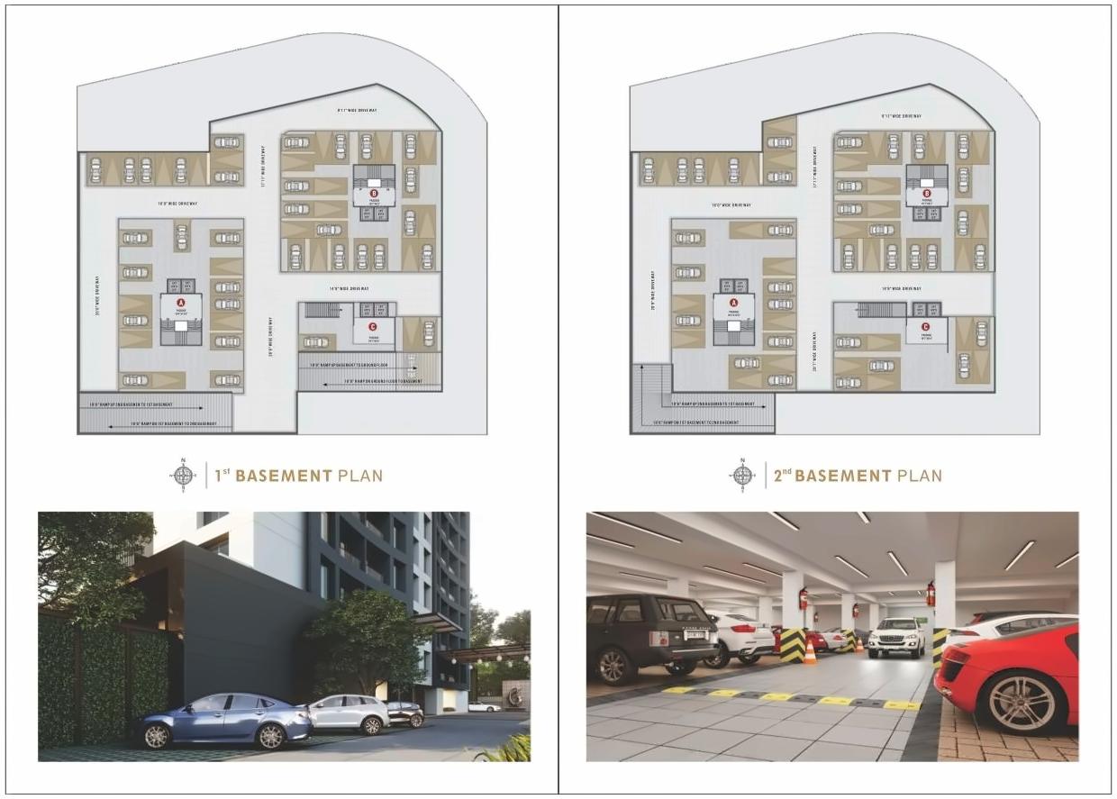 Layout of real estate project Shrungal Solitaire located at Bamroli, Surat, Gujarat