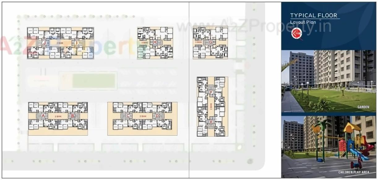 Layout of real estate project Shubh Vatika(i) located at Surat, Surat, Gujarat