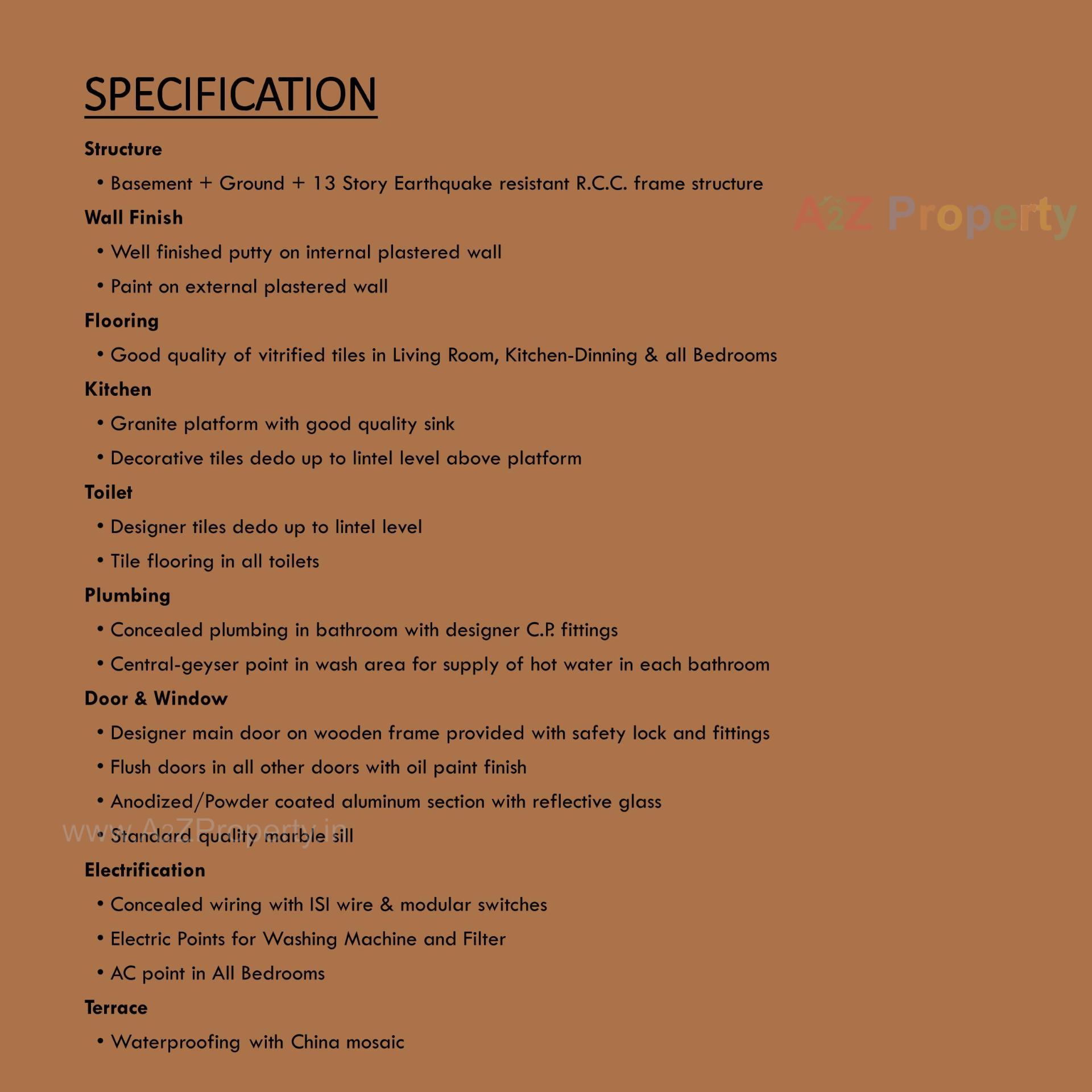  of real estate project Shubham Heights located at Surat, Surat, Gujarat