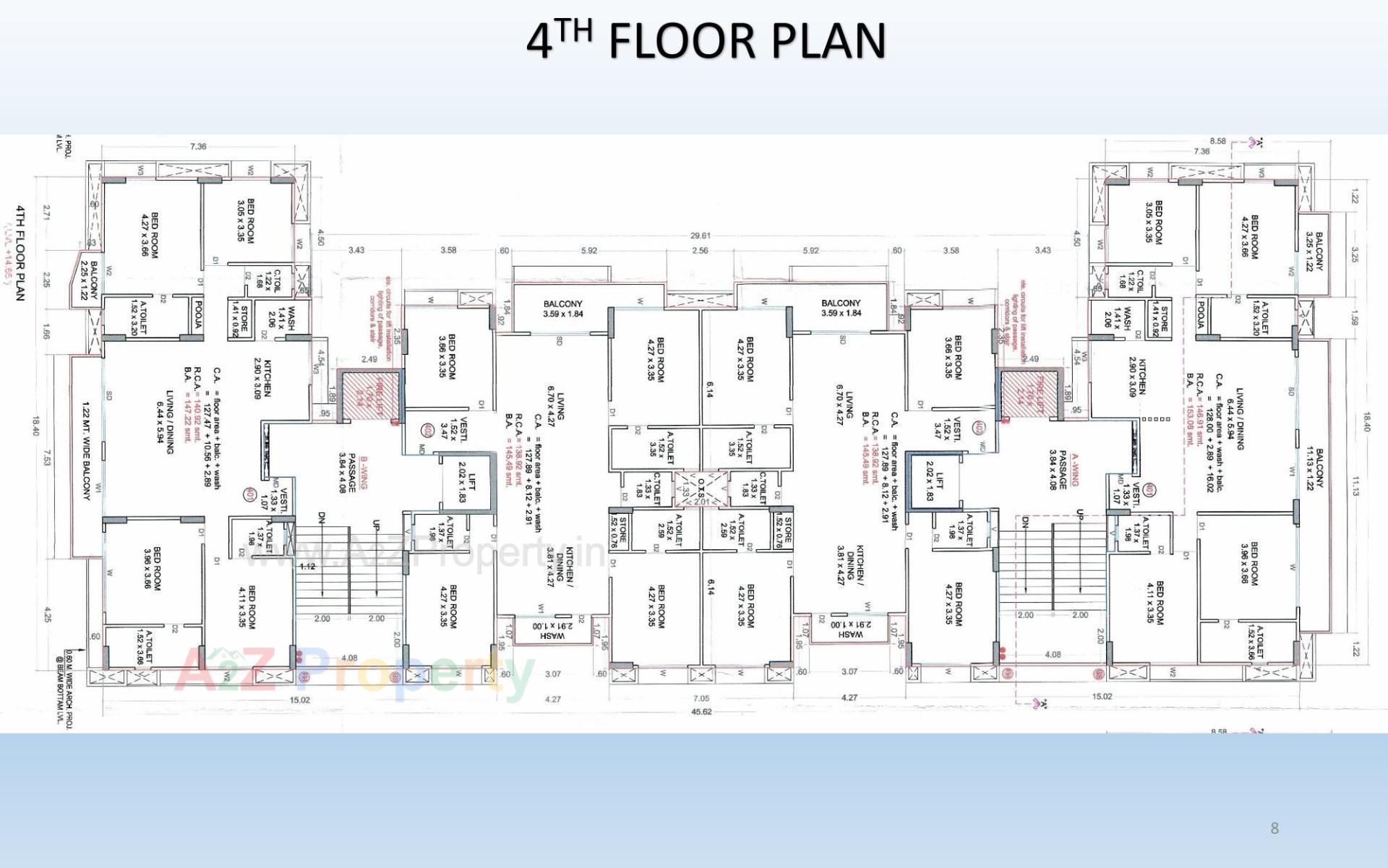 Layout of real estate project Shubham Sky located at Pal, Surat, Gujarat