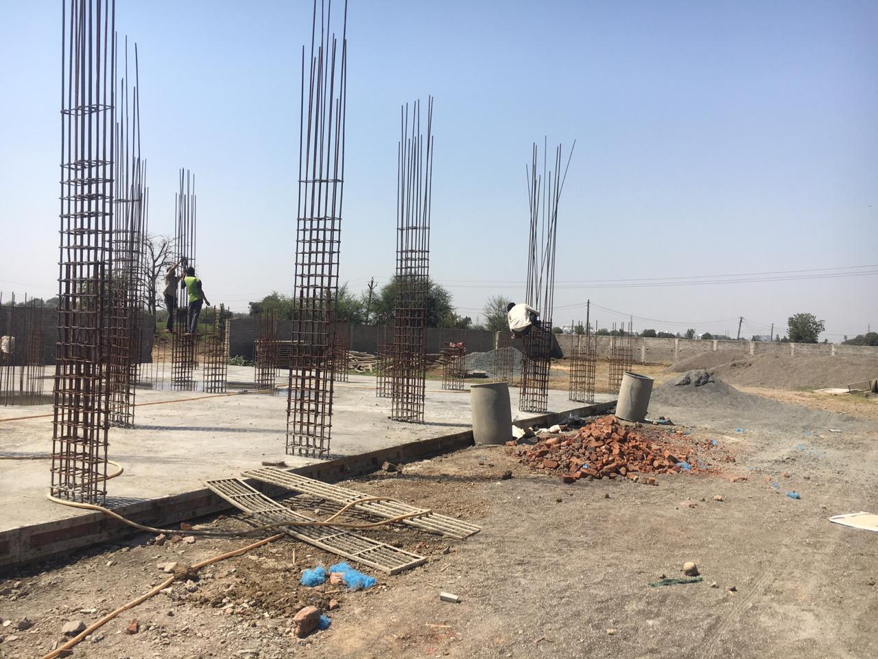 184129_const of real estate project Shyam Residency located at Saniya, Surat, Gujarat