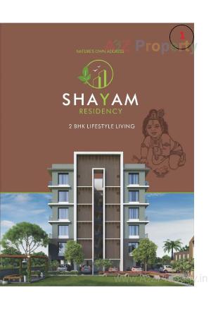 Elevation of real estate project Shyam Residency located at Surat, Surat, Gujarat