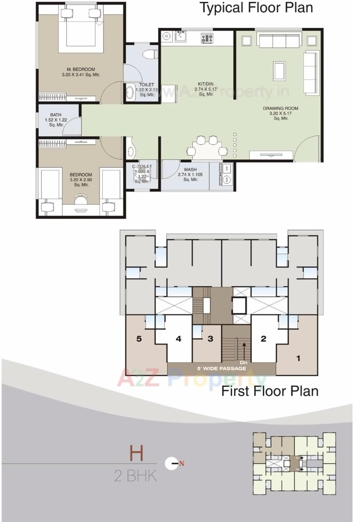 Layout of real estate project Shyam Shrusti located at Godadra, Surat, Gujarat