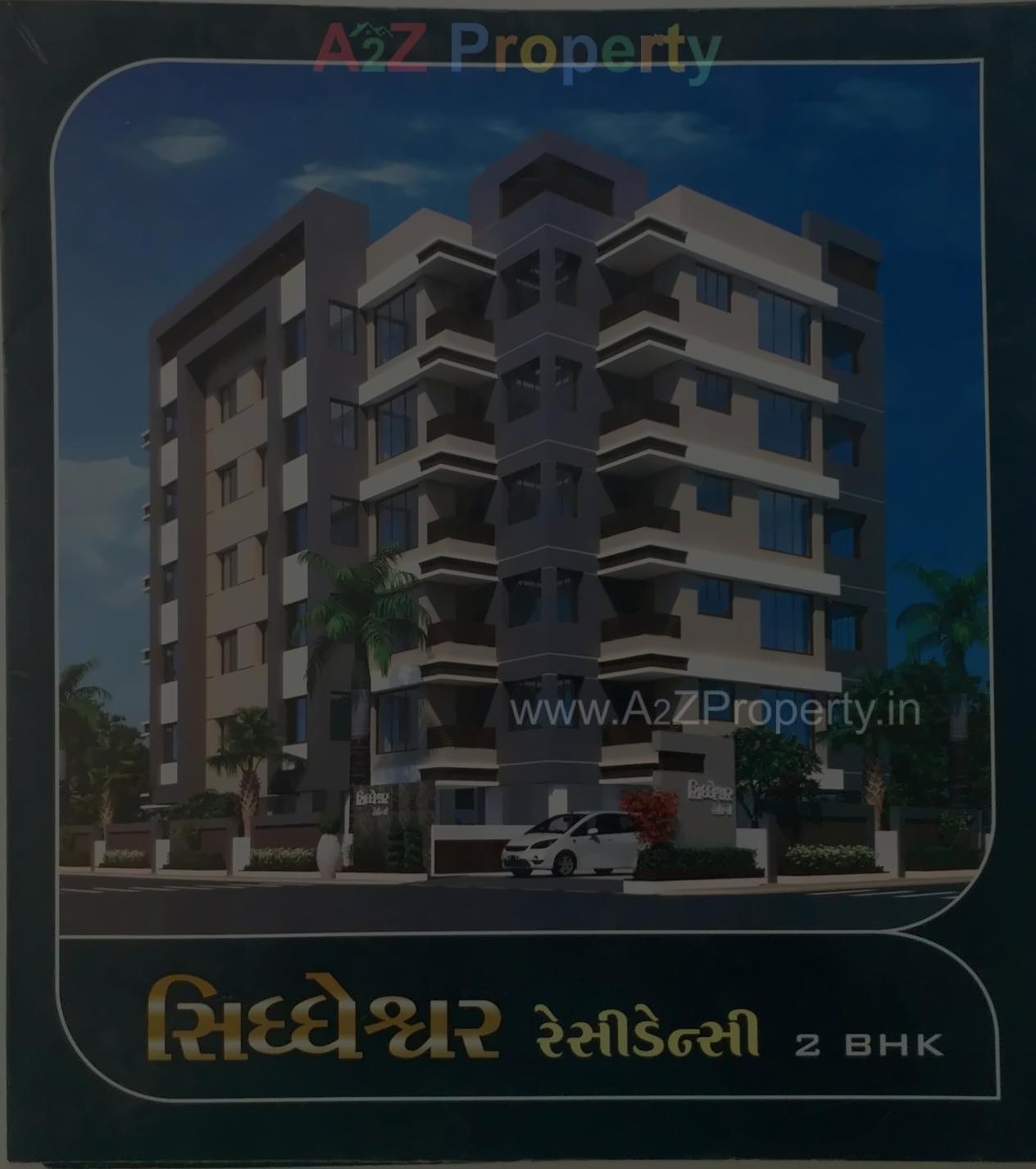 3D Elevation of real estate project Siddheshwar Residency located at Sarthana, Surat, Gujarat