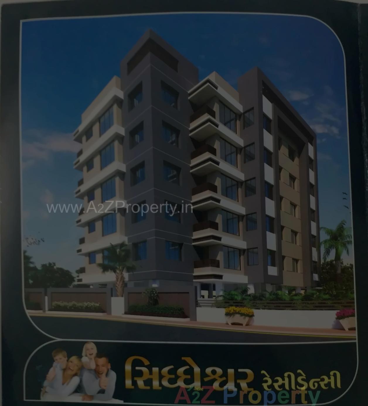 3D Elevation of real estate project Siddheshwar Residency located at Sarthana, Surat, Gujarat