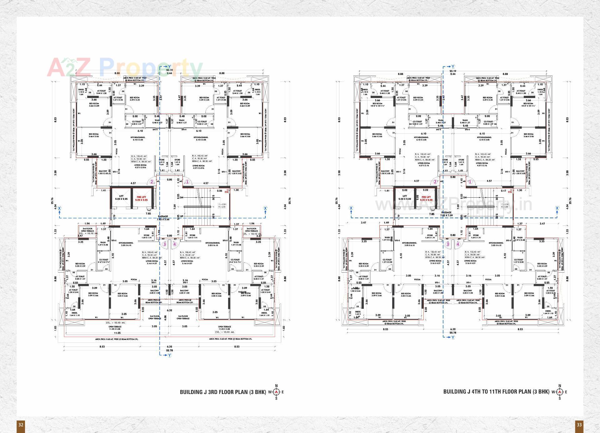 Layout of real estate project Siddhi Vinayak Elements located at Jahangirabad, Surat, Gujarat