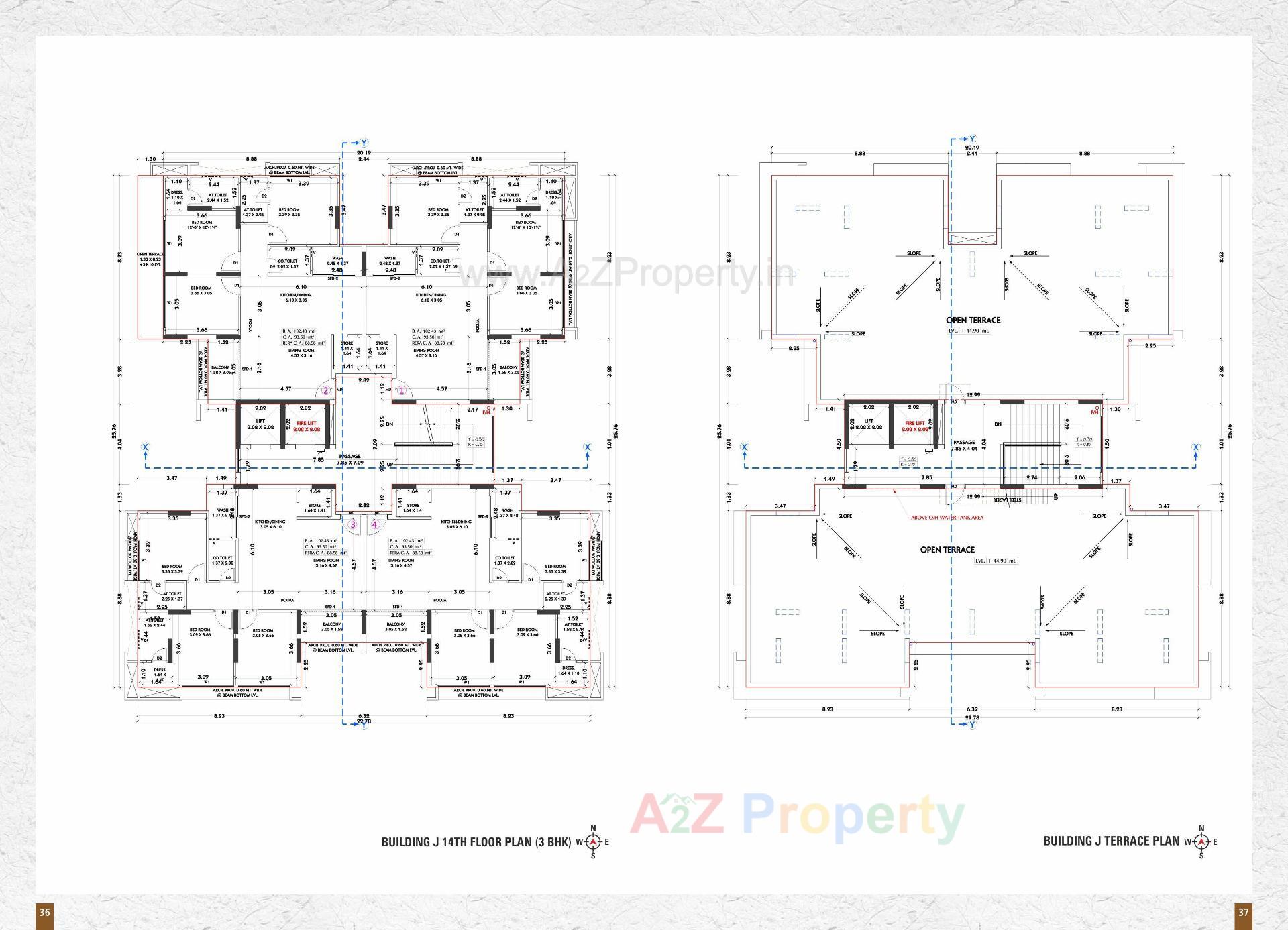 Layout of real estate project Siddhi Vinayak Elements located at Jahangirabad, Surat, Gujarat