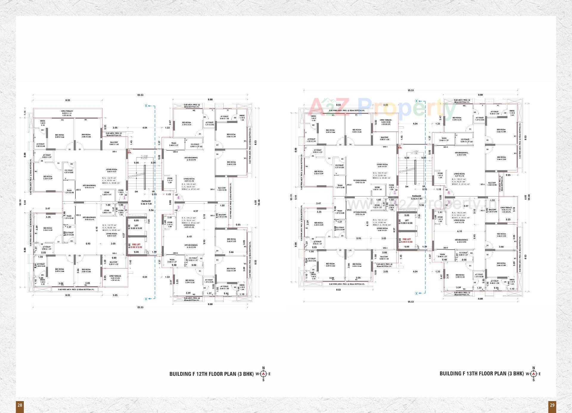 Layout of real estate project Siddhi Vinayak Elements located at Jahangirabad, Surat, Gujarat