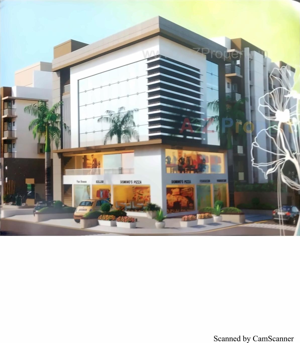3D Elevation of real estate project Siddhi Vinayak Green located at City, Surat, Gujarat