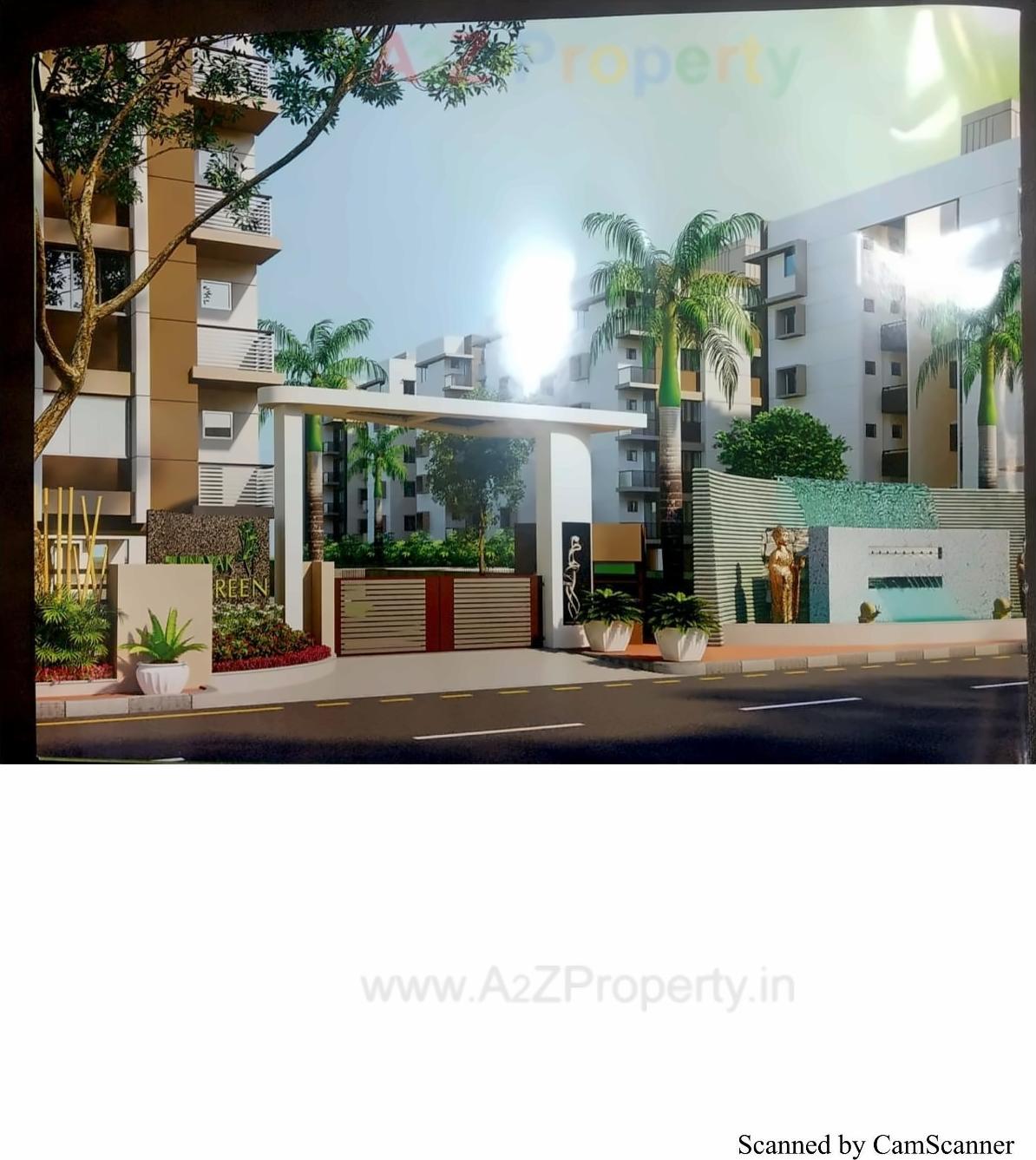 3D Elevation of real estate project Siddhi Vinayak Green located at City, Surat, Gujarat